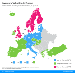 Inventory Valuation Method in Europe 2021, First-in, First-out (FIFO); Last-in, First-out (LIFO);