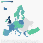 Real property taxes in Europe property tax rates 2024